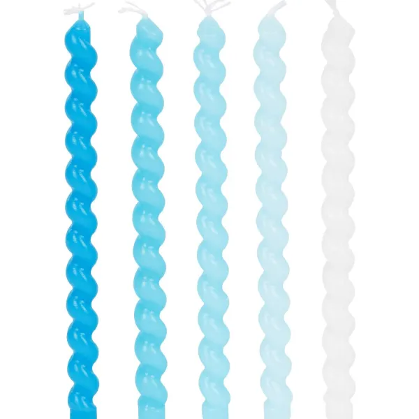 Merk Feestartikelen^Avec Swirl Taartkaarsjes