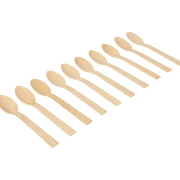 Merk Feestartikelen^Bamboe Lepels