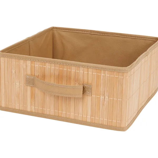 Merk Woonaccessoires^Bamboe Opbergmand