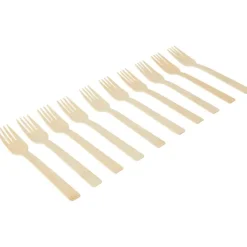 Merk Feestartikelen^Bamboe Vorken