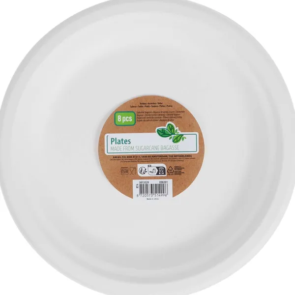 Merk Feestartikelen^Borden Van Bagasse