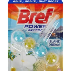 Bref Schoonmaakmiddelen^Power Activ' Toiletblok Island Dream