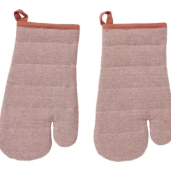 Merk Keukentextiel^Chambray Ovenwanten