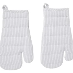 Merk Keukentextiel^Chambray Ovenwanten