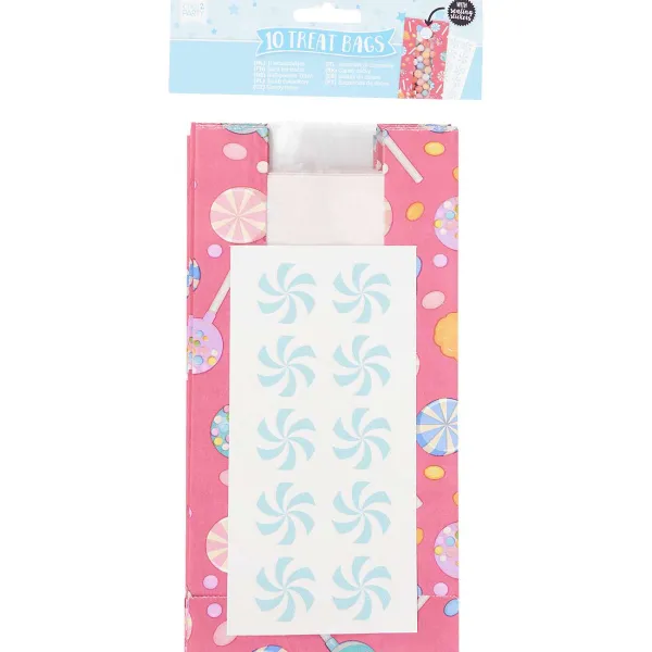 Merk Inpakken^Cool2Party Traktatiezakjes Met Stickers