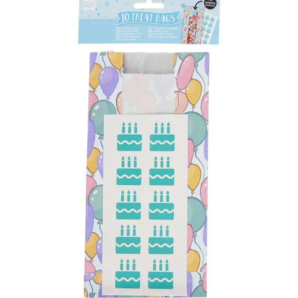 Merk Inpakken^Cool2Party Traktatiezakjes Met Stickers