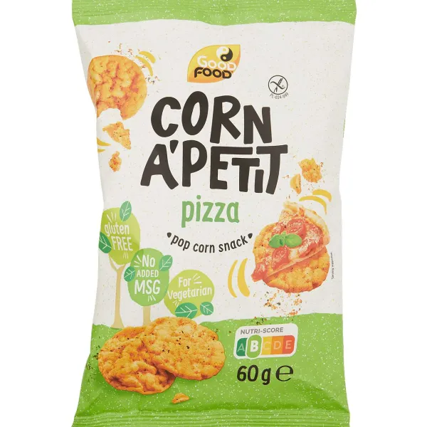 Corn A’petit Chips^Corn A'Petit Popcorn-Snack