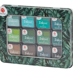 Office Essentials Kaarten^D Cotime Stempelkussens In Blik