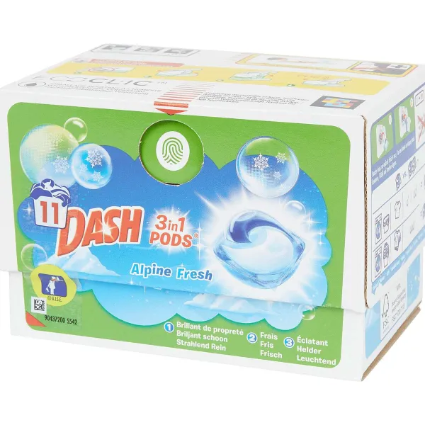 Dash Afwas- & Wasmiddelen^3-In-1 Pods Alpine Fresh