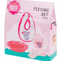 Dolly Star Knuffels & Poppen^Poppen-Voedingsset