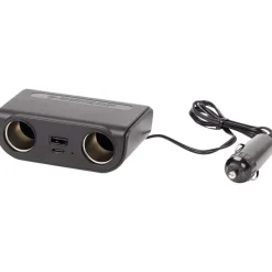 Dunlop Auto Accessoires^Dubbele Auto-Stekkerdoos