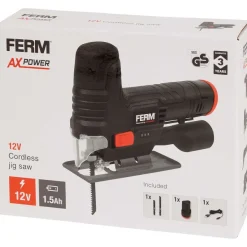 FERM Gereedschap^Snoerloze Decoupeerzaag