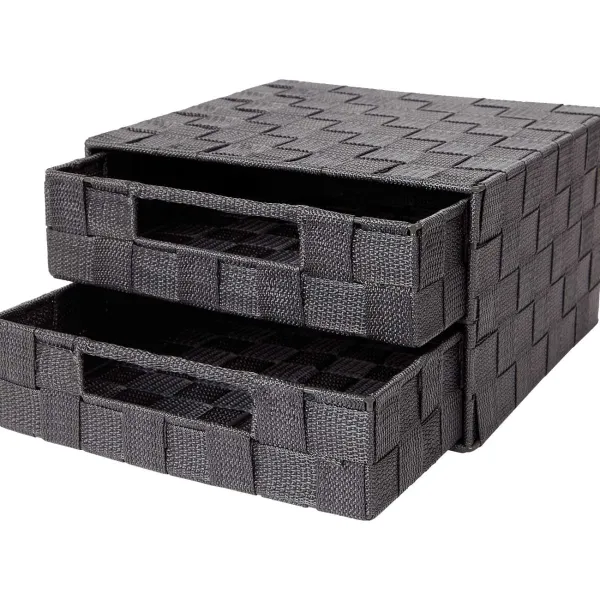 Merk Woonaccessoires^Gevlochten Ladekastje