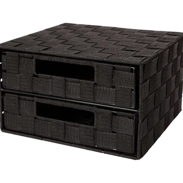 Merk Woonaccessoires^Gevlochten Ladekastje