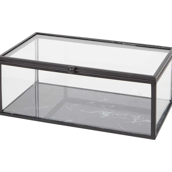 Merk Woonaccessoires^Glazen Doosje