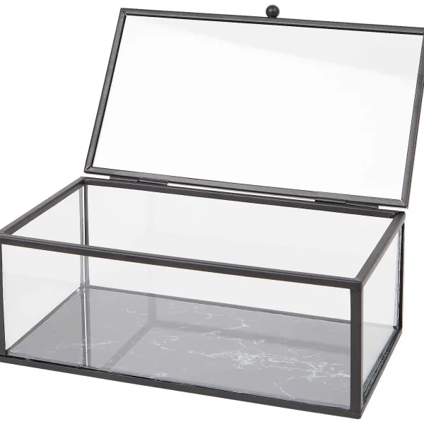 Merk Woonaccessoires^Glazen Doosje