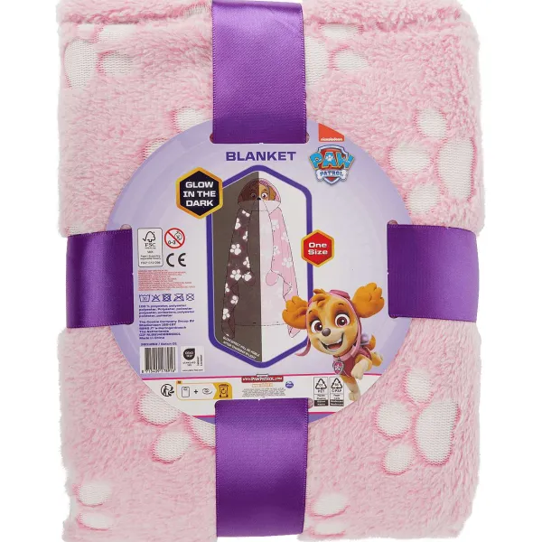 Paw Patrol Plaids & Dekens^Glow In The Dark Knuffeldeken