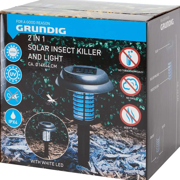 Grundig Buitenverlichting^Solar Insectenverdelger En -Lamp
