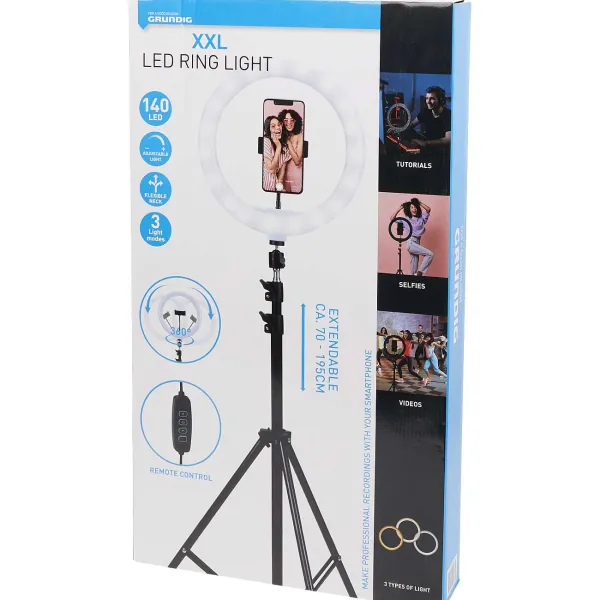 Grundig Lampen^Xxl Selfie Ringlamp