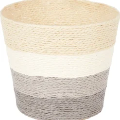 Merk Bloempotten^Home Accents Bloemenmand Met Strepen