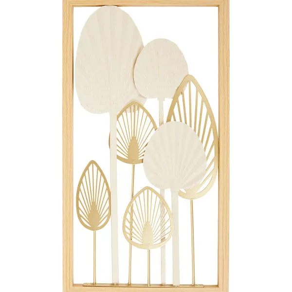Merk Woonaccessoires^Home Accents Houten Muurdecoratie