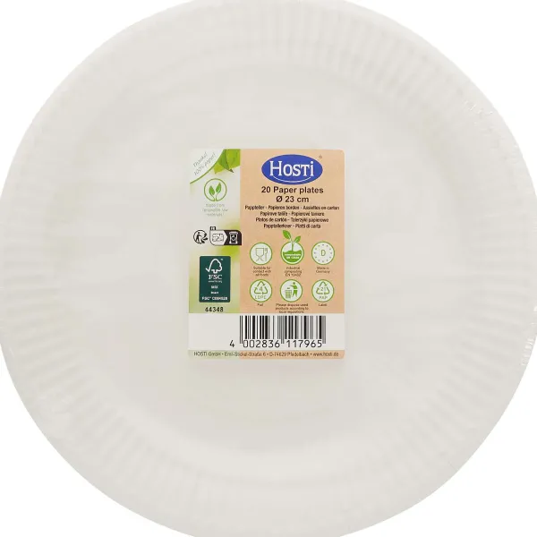 Merk Feestartikelen^Hosti Papieren Borden