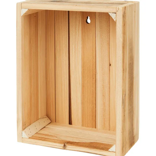 Merk Woonaccessoires^Houten Opbergkist