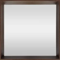 Merk Wanddecoratie^Houten Spiegel