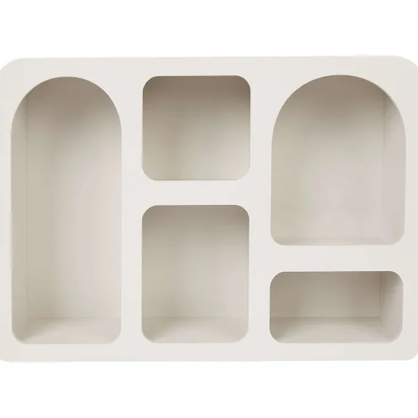 Merk Woonaccessoires^Houten Wandkast