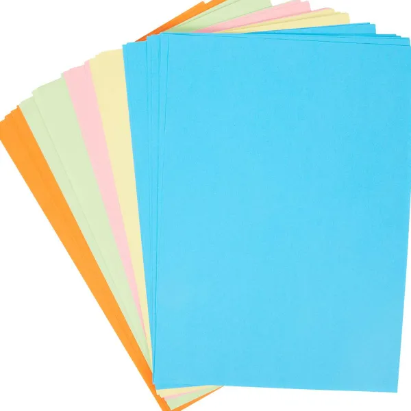 Kids Creative Papier & Schriften^Gekleurd Knutselpapier