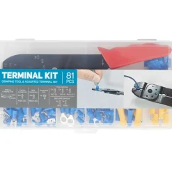 FERM Gereedschap^Kit Met Elektrische Aansluitingen