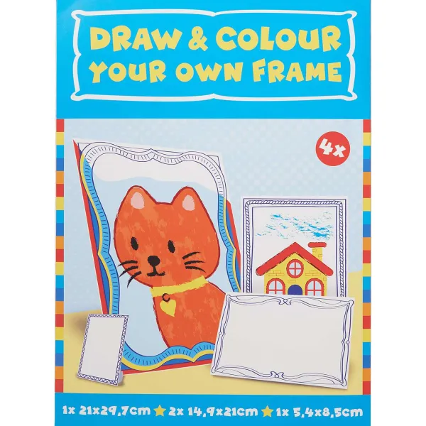 Kids Creative Papier & Schriften^Kleur En Teken Je Eigen Fotolijst