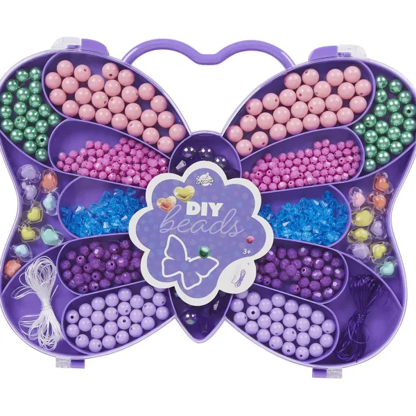 Disney Knutselen^Kralenset In Vlinderdoos