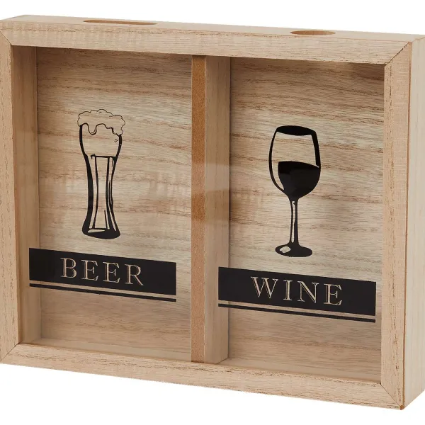 Merk Woonaccessoires^Kurk- Of Bierdophouder