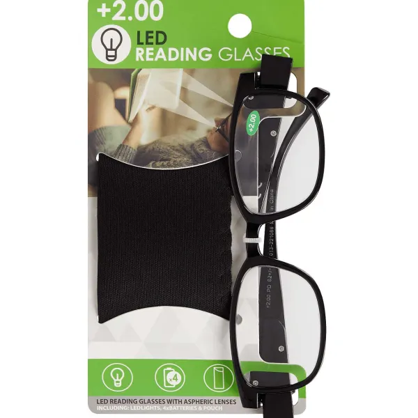 Merk Brillen & Lenzen^Leesbril Met Ledlicht