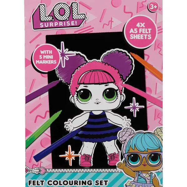 Disney Knutselen^L.O.L. Surprise! Vilt Kleurset
