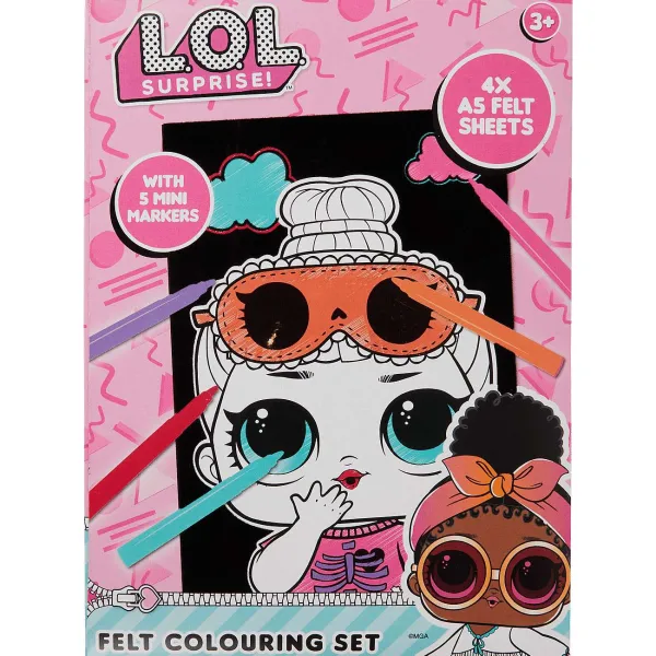Disney Knutselen^L.O.L. Surprise! Vilt Kleurset