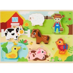 Mini Matters Babyspeelgoed^Houten Puzzel