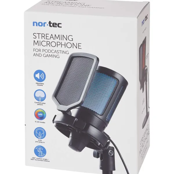 Lab31 Multimedia Accessoires^Nor-Tec Streaming Microfoon