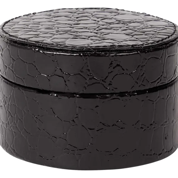 Merk Woonaccessoires^Opbergdoos Met Krokodillenprint