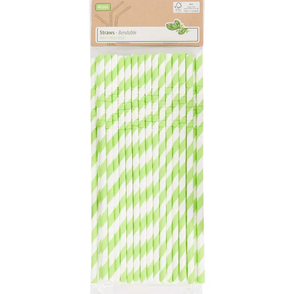 Merk Feestartikelen^Papieren Buigrietjes