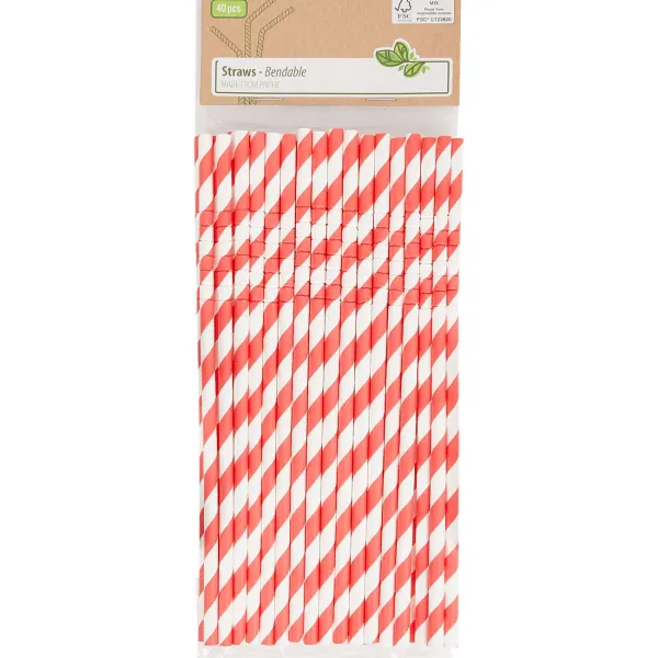 Merk Feestartikelen^Papieren Buigrietjes