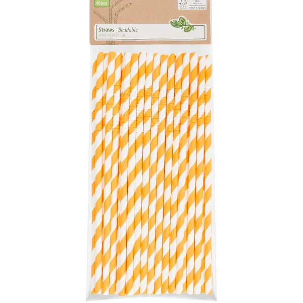 Merk Feestartikelen^Papieren Buigrietjes