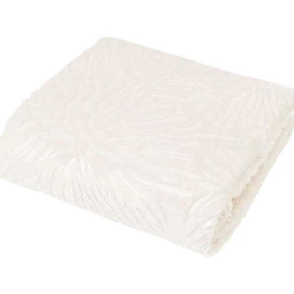 Merk Woonaccessoires^Plaid Met Bloemenpatroon