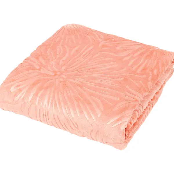 Merk Woonaccessoires^Plaid Met Bloemenpatroon