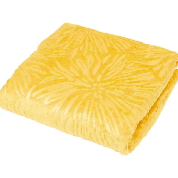 Merk Woonaccessoires^Plaid Met Bloemenpatroon