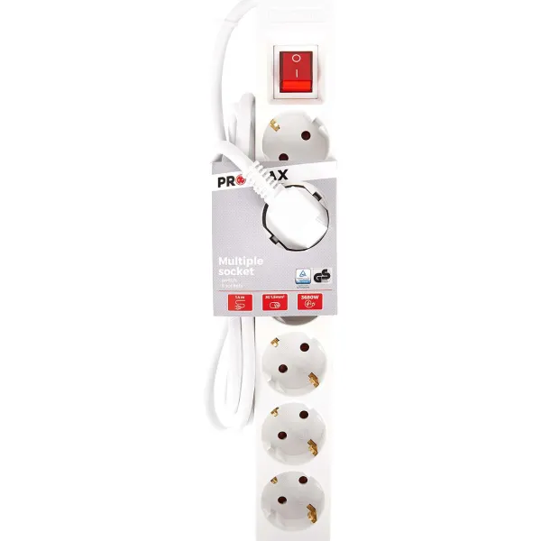 Pro-max Verlengsnoeren^Stekkerdoos