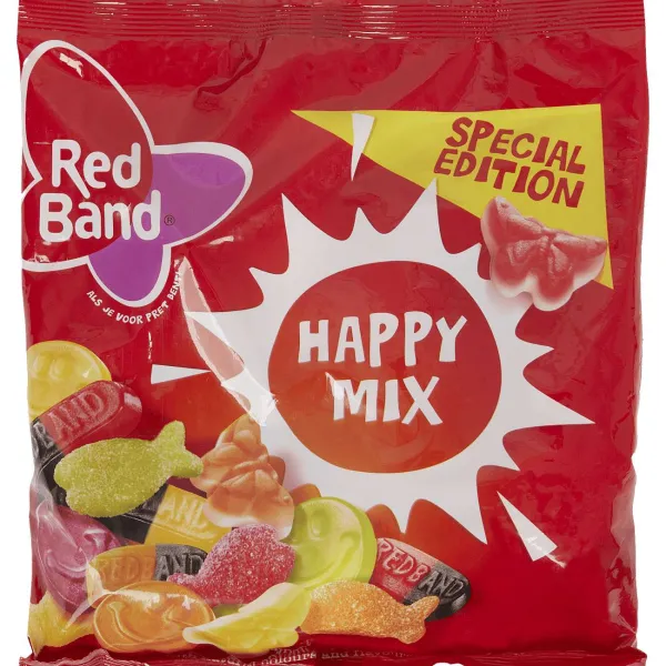 Red Band Drop & Snoep^Happy Mix