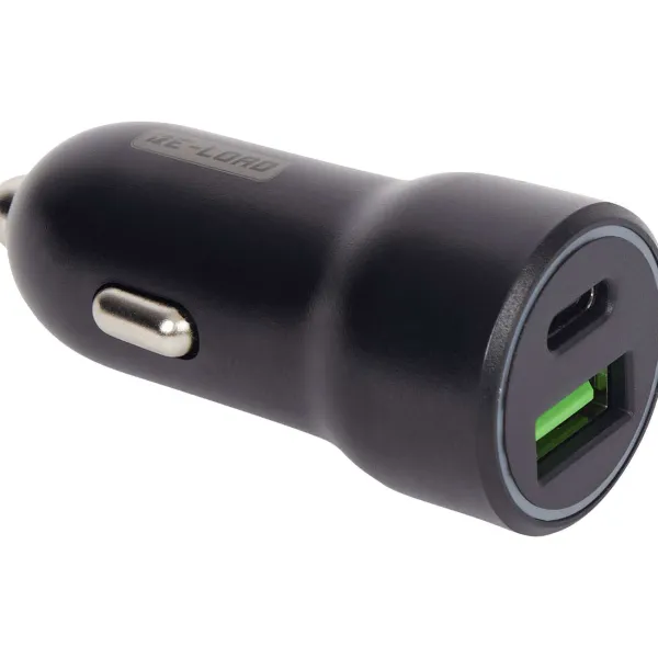 Re-load Powerbanks & Opladers^Usb Dual Auto-Snellader