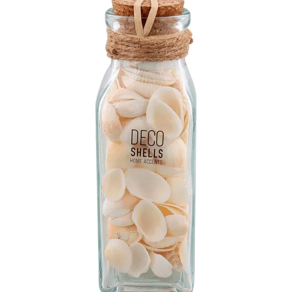 Merk Woonaccessoires^Schelpen In Glazen Fles